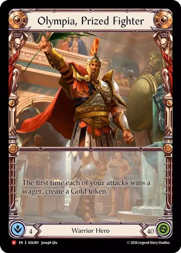 Olympia, Prized Fighter - Majestic (AOL001)