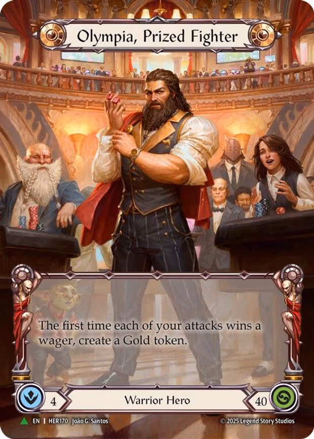 Olympia, Prized Fighter - Promo (HER170)