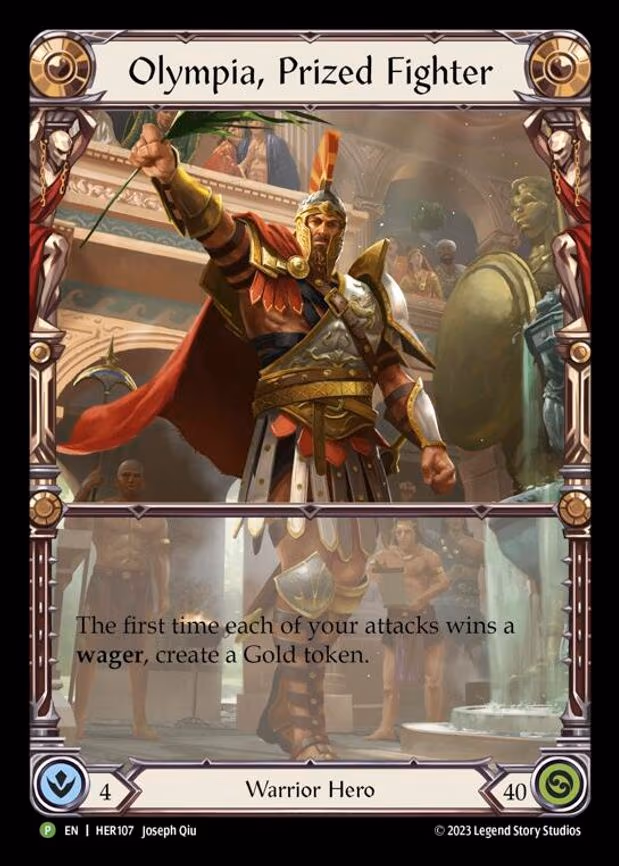 Olympia, Prized Fighter - Promo (HER107)