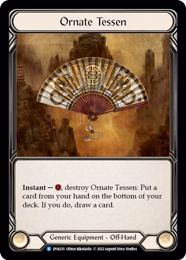 Ornate Tessen - Rare (DYN235)