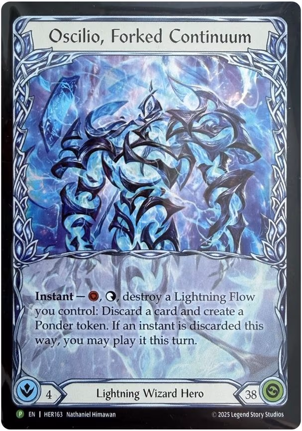 Oscilio, Forked Continuum - Promo (HER163)
