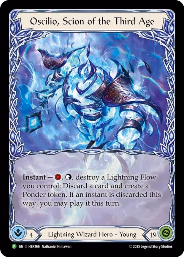 Oscilio, Scion Of The Third Age - Promo (HER166)