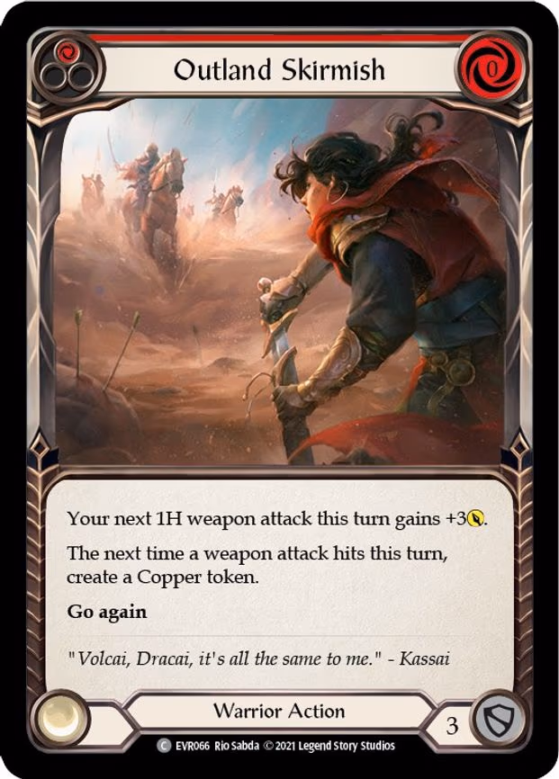 Outland Skirmish (Red) - Common (EVR066)