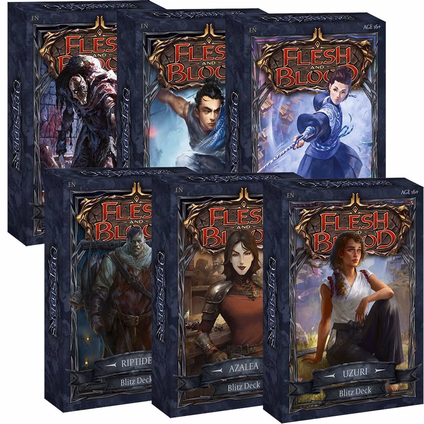 Outsiders Blitz Deck [Set of 6]
