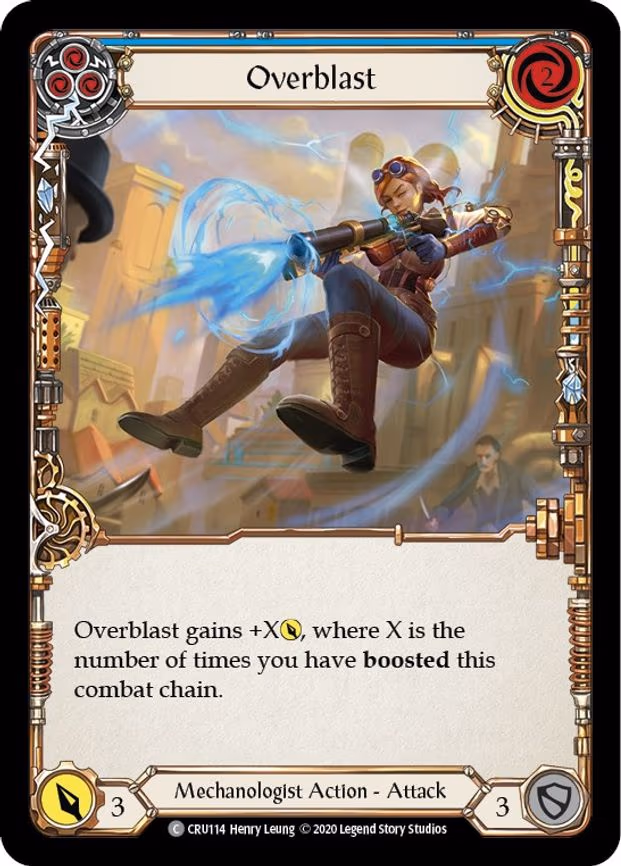 Overblast (Blue) - Common (CRU114)