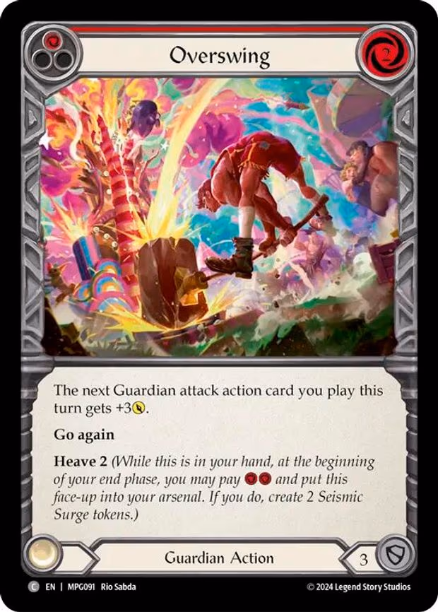 Overswing (Red) - Common (MPG091)
