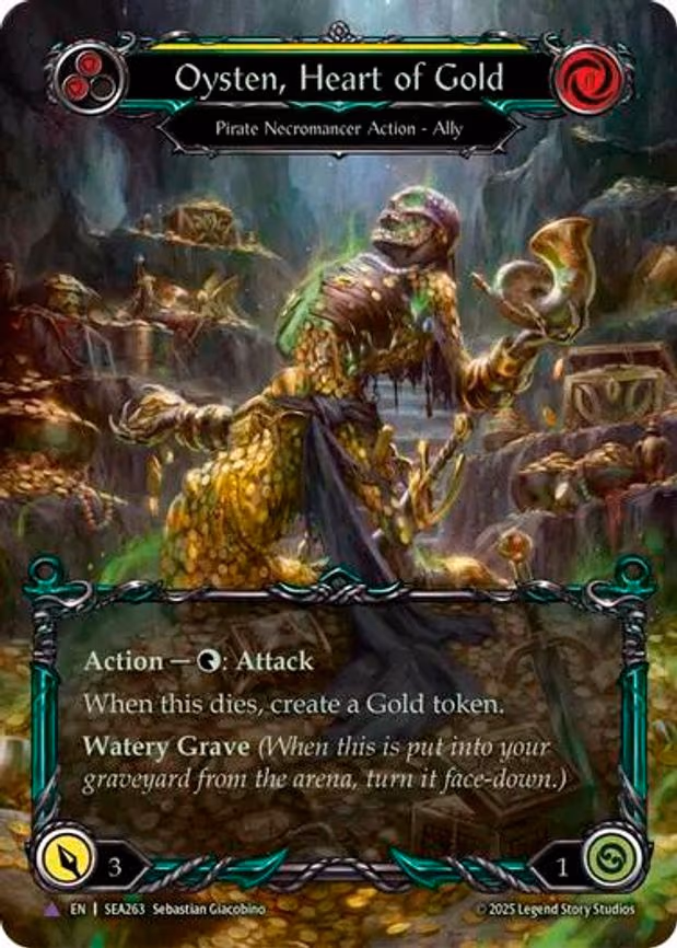 Oysten, Heart of Gold - Marvel (SEA263)