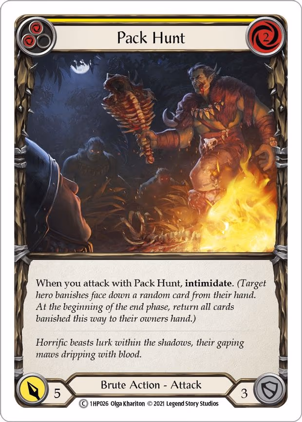 Pack Hunt (Yellow) - Common (1HP026)