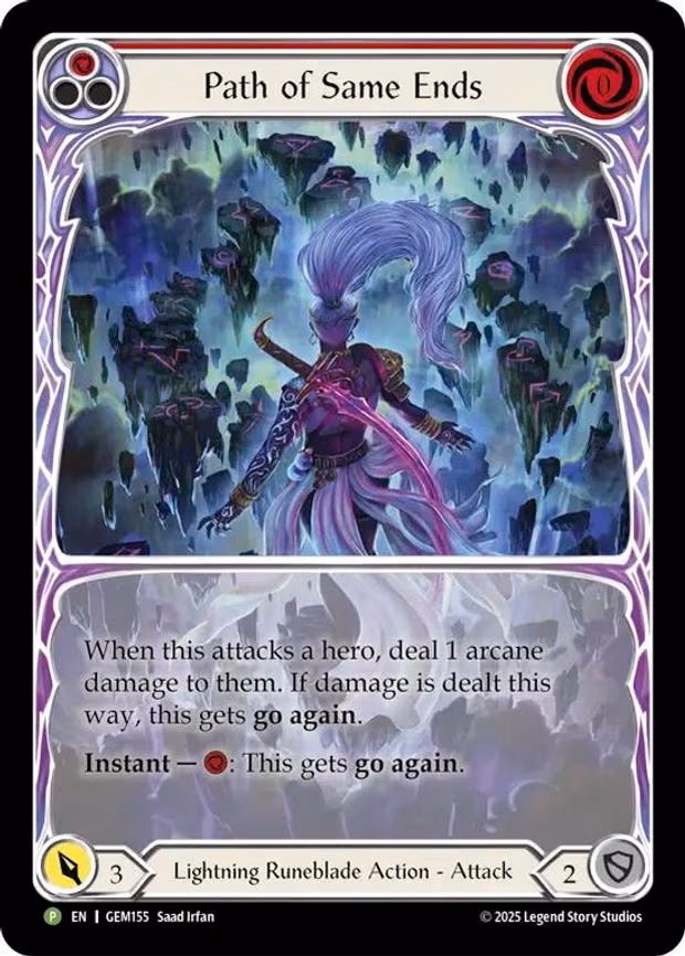 Path of Same Ends (Red) - Promo (GEM155)