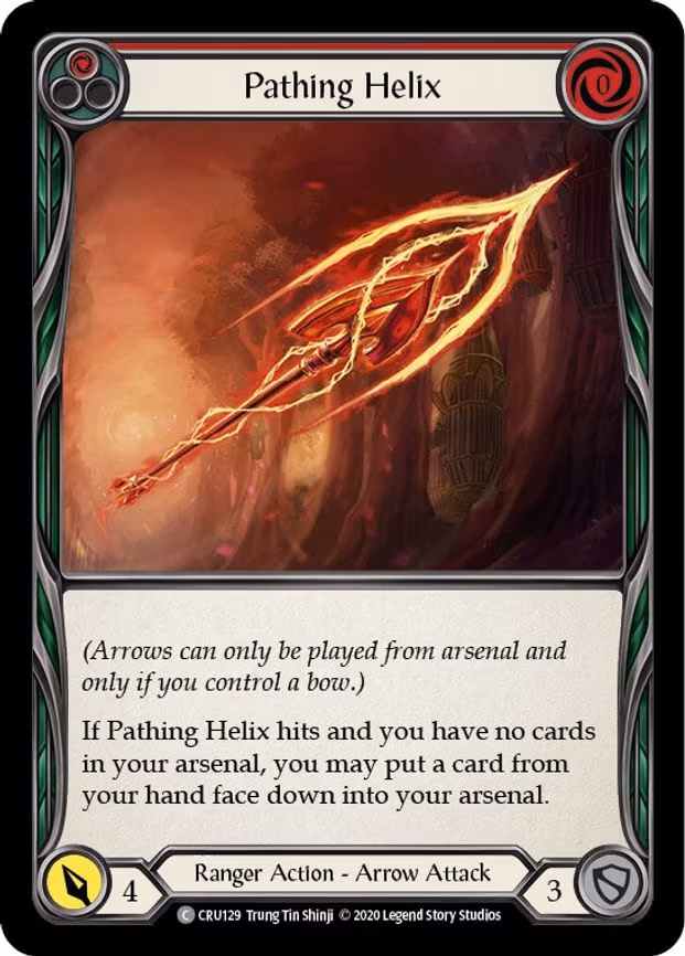 Pathing Helix (Red) - Common (CRU129)