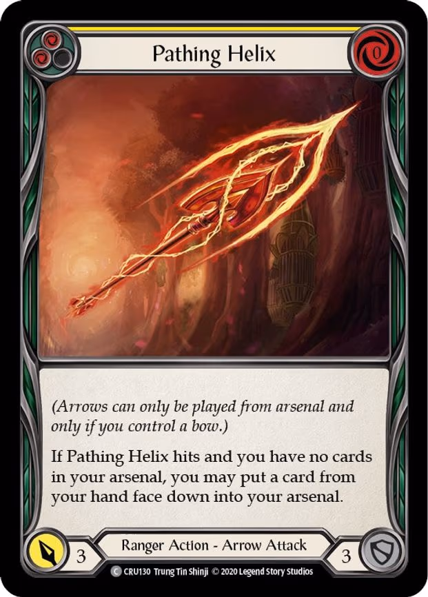 Pathing Helix (Yellow) - Common (CRU130)