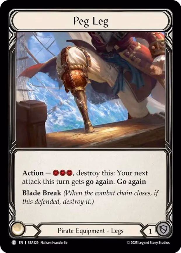 Peg Leg - Common (SEA129)