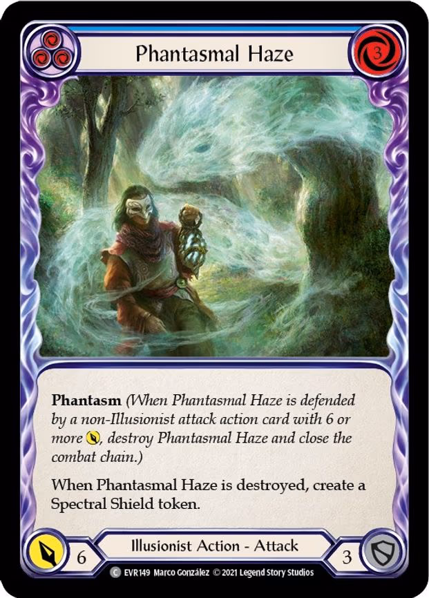 Phantasmal Haze (Blue) - Common (EVR149)