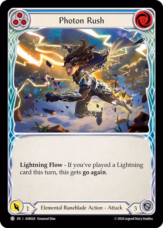 Photon Rush (Blue) - Common (AUR024)