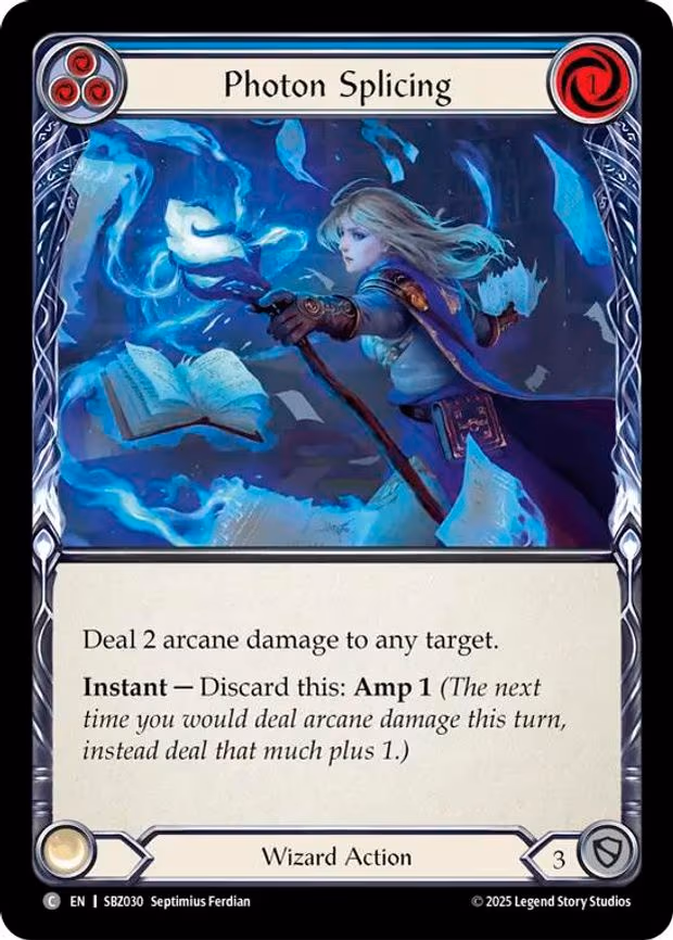 Photon Splicing (Blue) - Common (SBZ030)