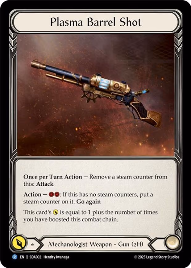 Plasma Barrel Shot - Rare (SDA002)