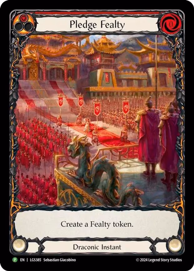 Pledge Fealty - Promo (LGS385)