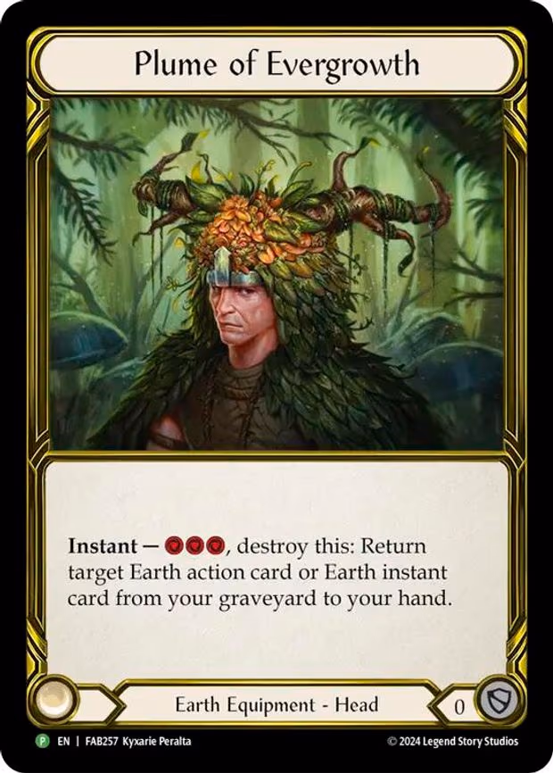 Plume of Evergrowth (Golden) - Common (FAB257)