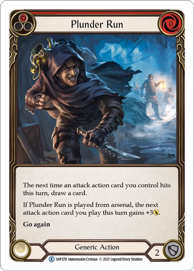 Plunder Run (Red) - Rare (1HP378)