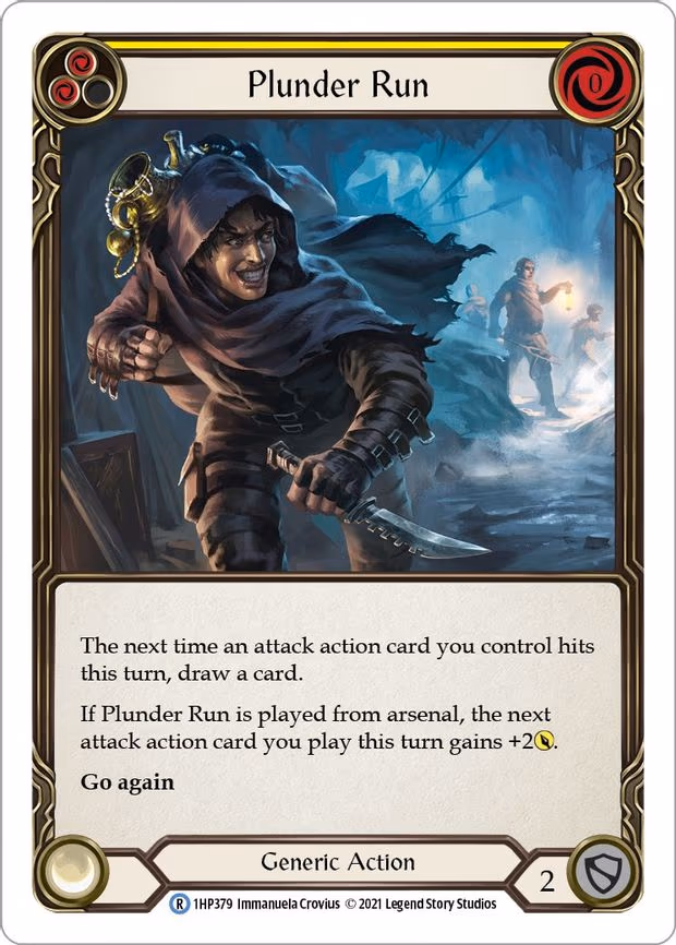 Plunder Run (Yellow) - Rare (1HP379)