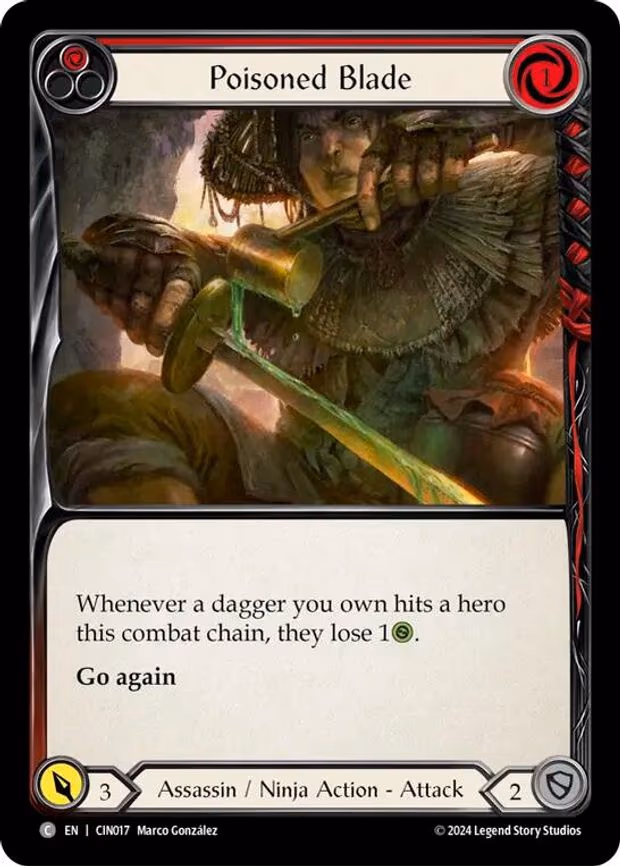 Poisoned Blade (Red)