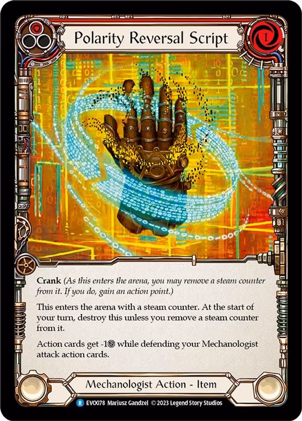 Polarity Reversal Script - Rare (EVO078)