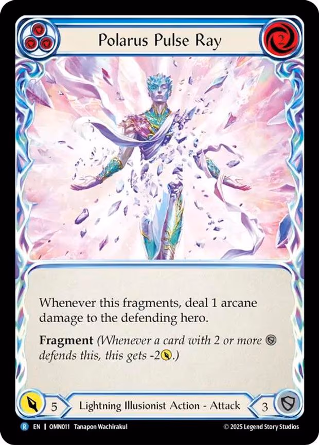 Polarus Pulse Ray (Blue) - Rare (OMN011)