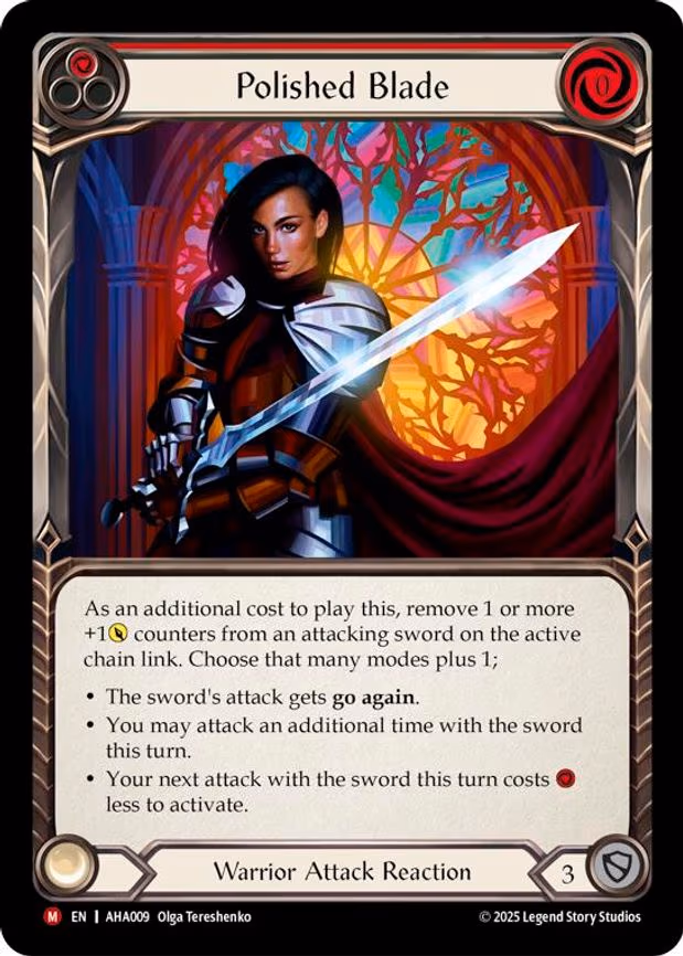 Polished Blade (Red)