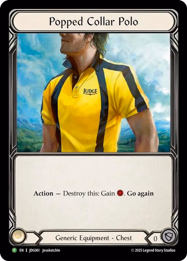 Popped Collar Polo - Promo (JDG061)