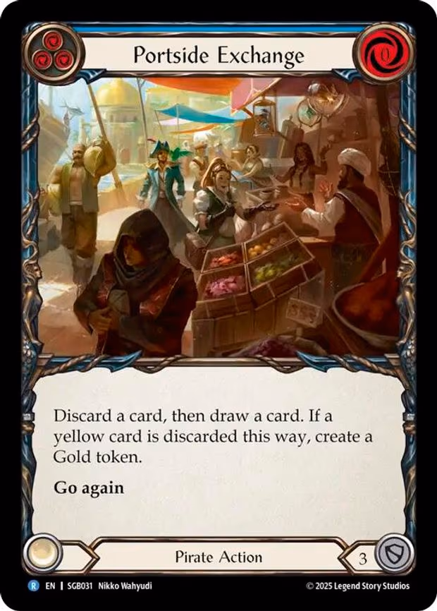 Portside Exchange (Blue) - Rare (SGB031)