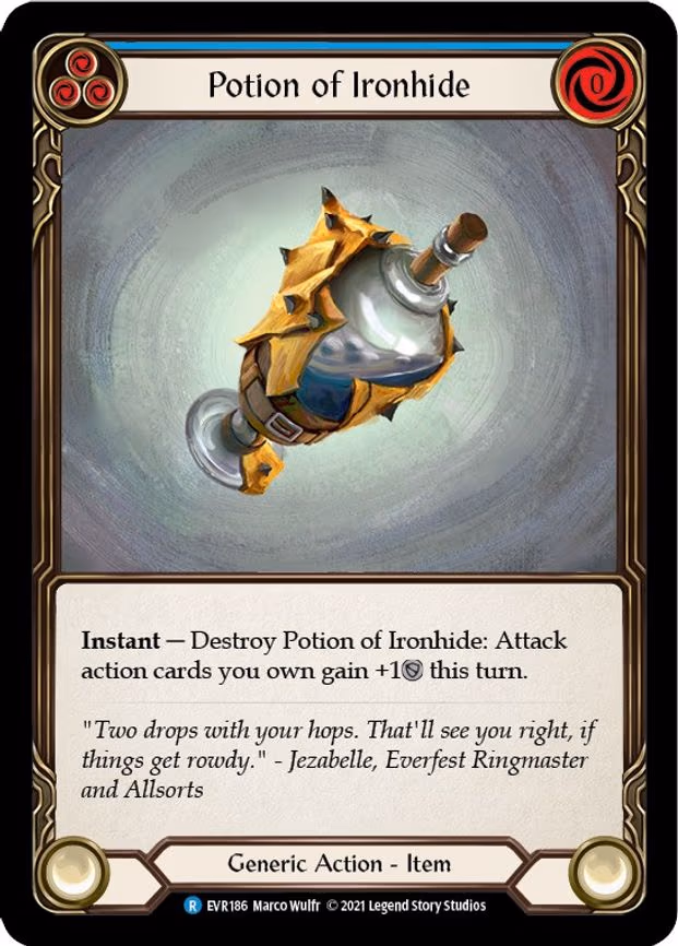 Potion of Ironhide - Rare (EVR186)