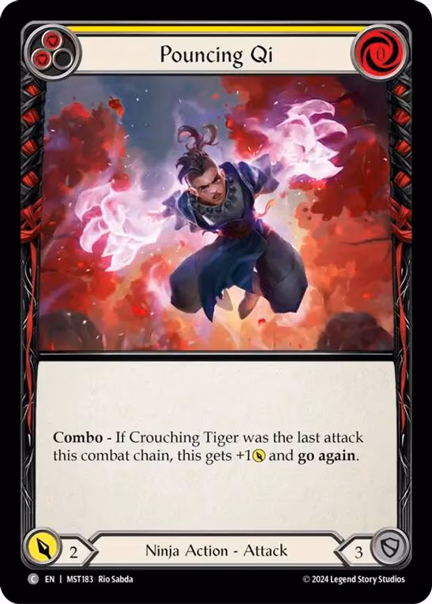 Pouncing Qi (Yellow) - Common (MST183)