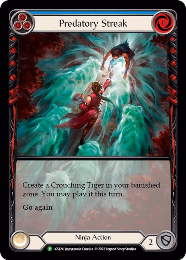 Predatory Streak (Blue)