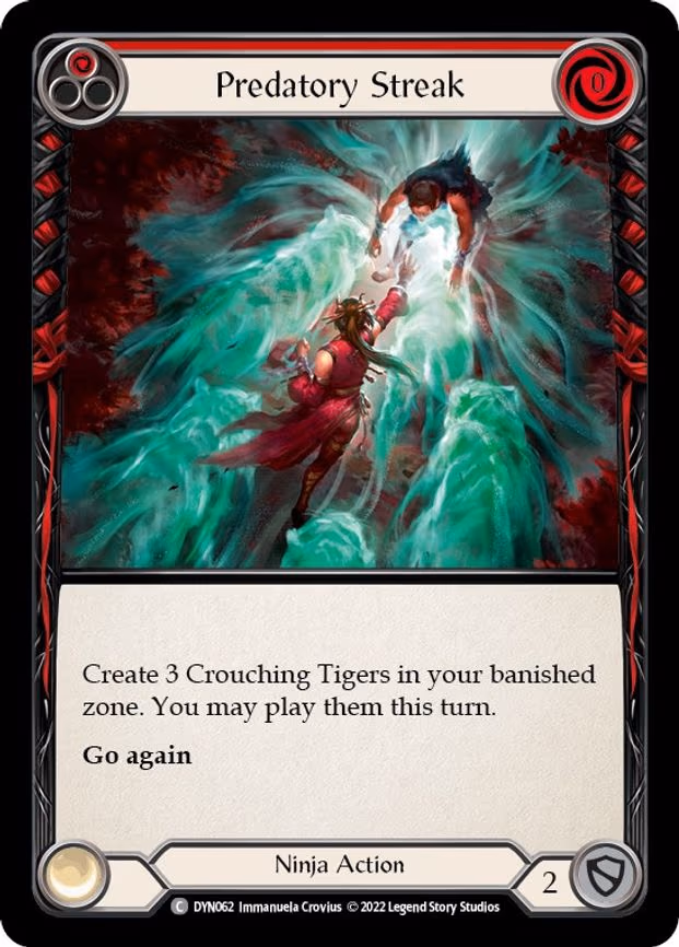 Predatory Streak (Red) - Common (DYN062)