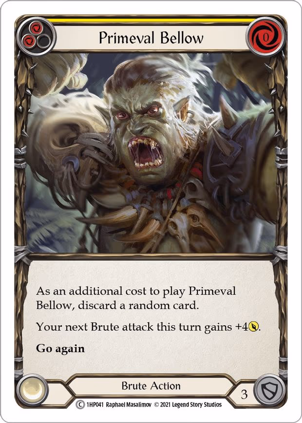 Primeval Bellow (Yellow) - Common (1HP041)