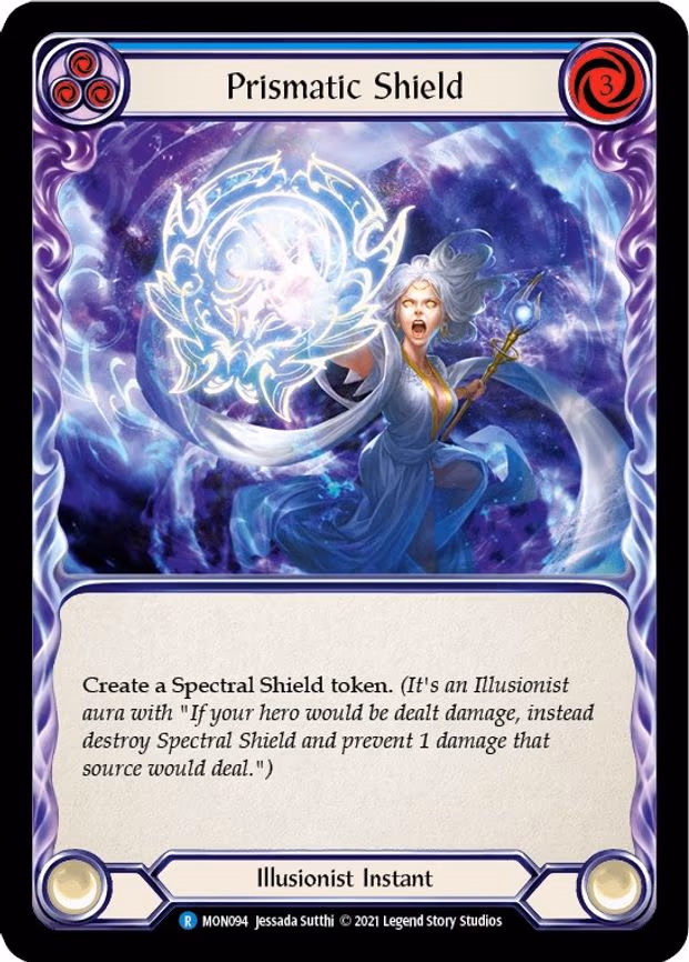 Prismatic Shield (Blue) - Rare (MON094)