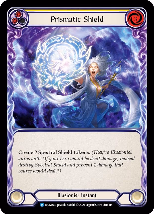 Prismatic Shield (Yellow) - Rare (MON093)