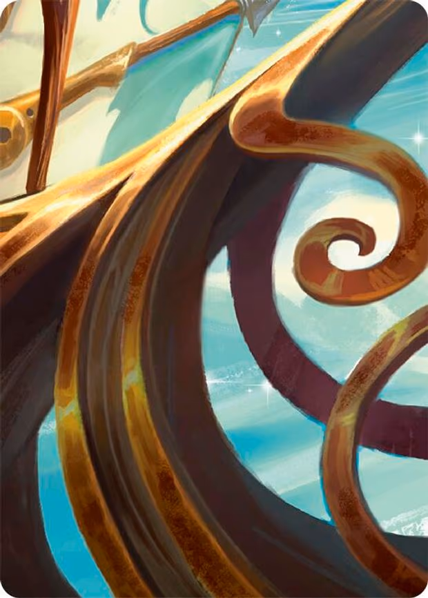 Puffin, Full Steam Ahead // Marlynn, Treasure Hunter Double Sided Art Card (Top Right) - None