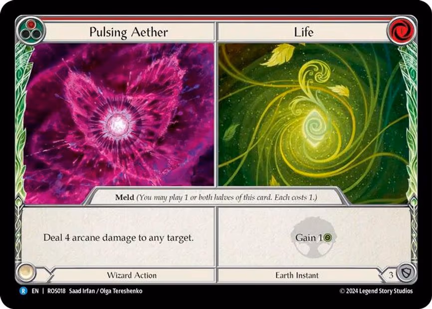 Pulsing Aether // Life - Rare (ROS018)