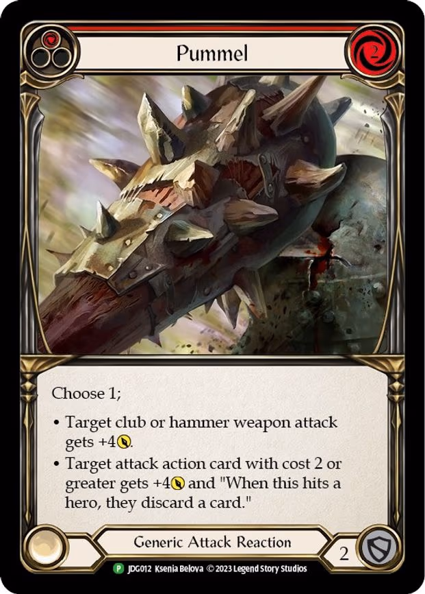 Pummel (Red) - Promo (JDG012)