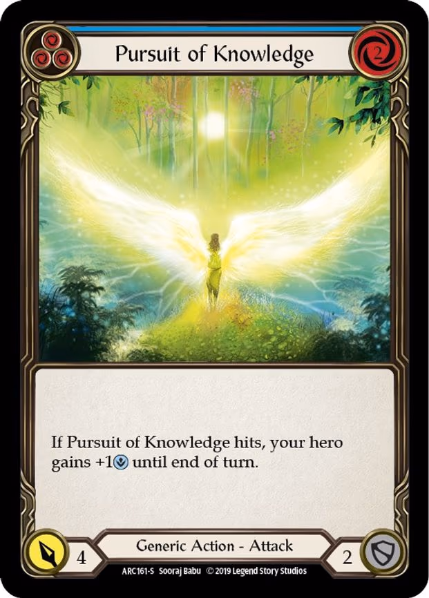 Pursuit of Knowledge - Super Rare (ARC161)