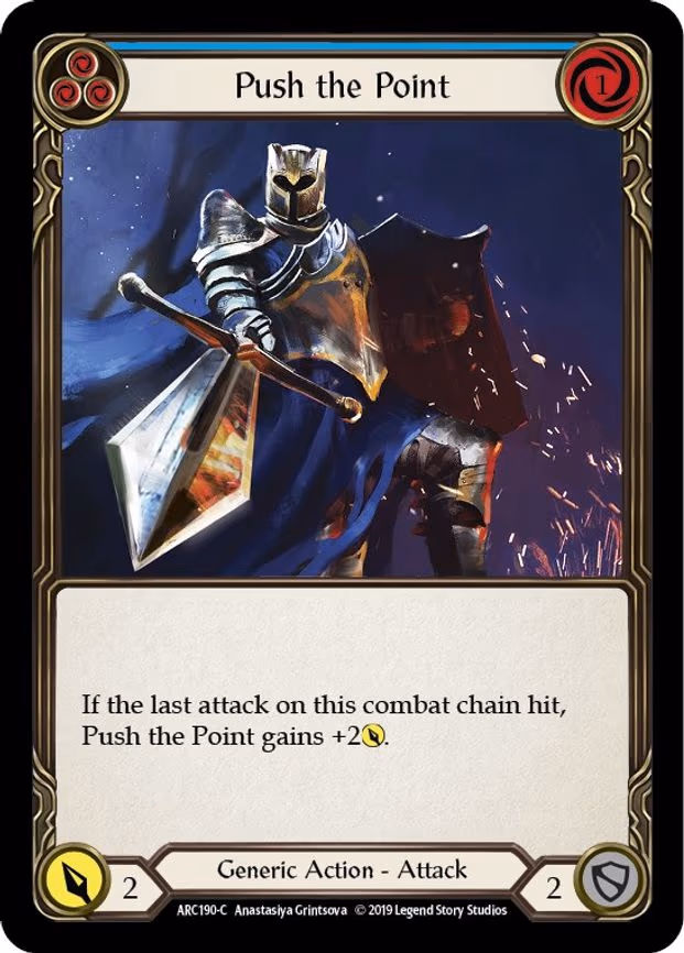 Push the Point (Blue) - Common (ARC190)