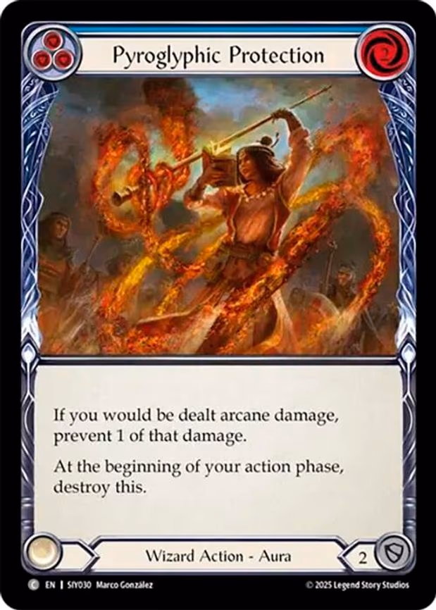 Pyroglyphic Protection - Common (SIY030)
