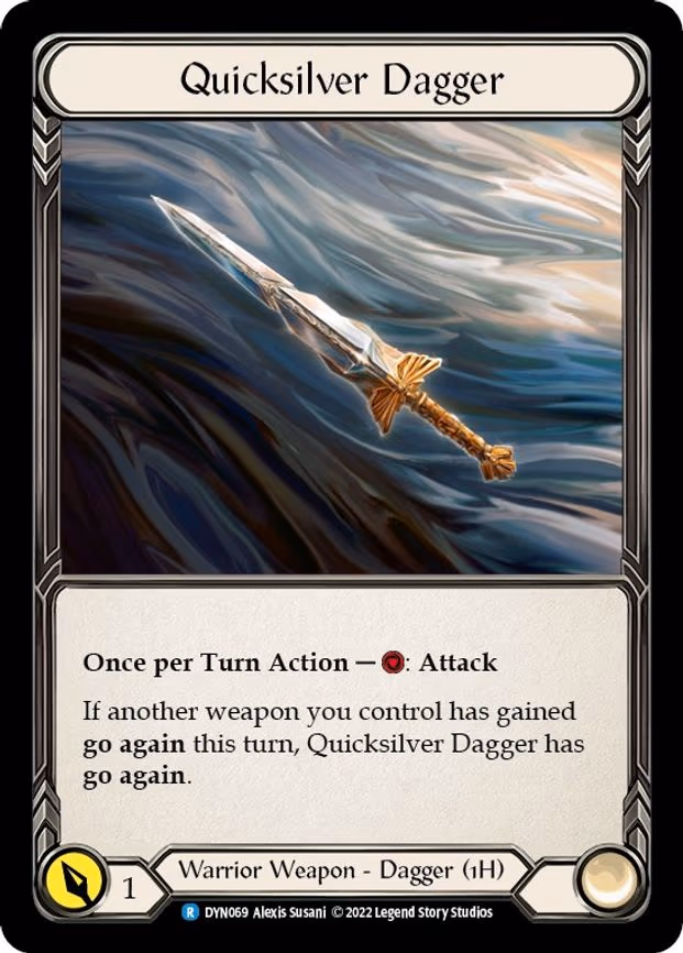 Quicksilver Dagger - Rare (DYN069)