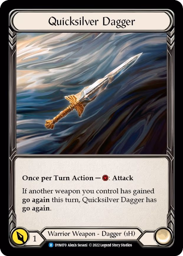 Quicksilver Dagger - Rare (DYN070)