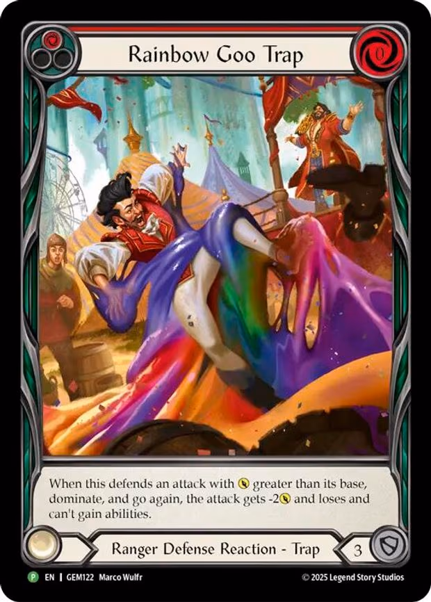 Rainbow Goo Trap (Red) - Promo (GEM122)