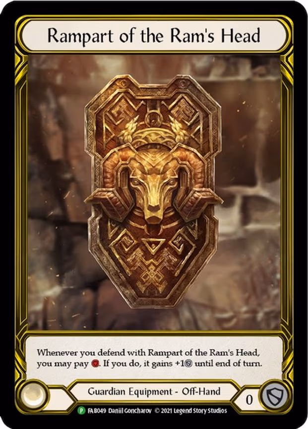 Rampart of the Ram's Head (Golden) - Promo (FAB049)