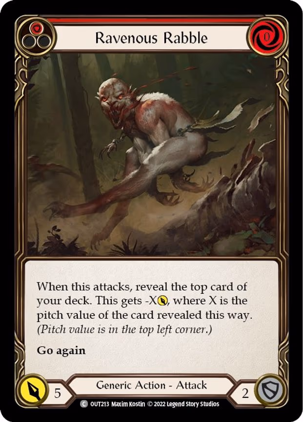 Ravenous Rabble (Red)