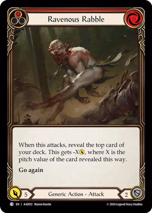 Ravenous Rabble (Red)