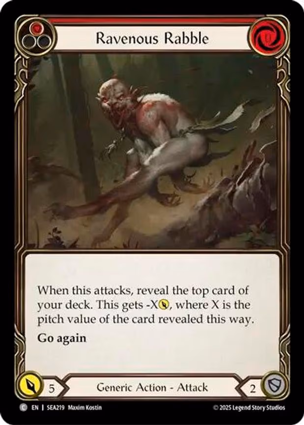 Ravenous Rabble (Red)